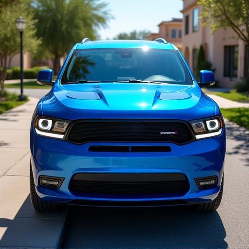 SUV after detailing